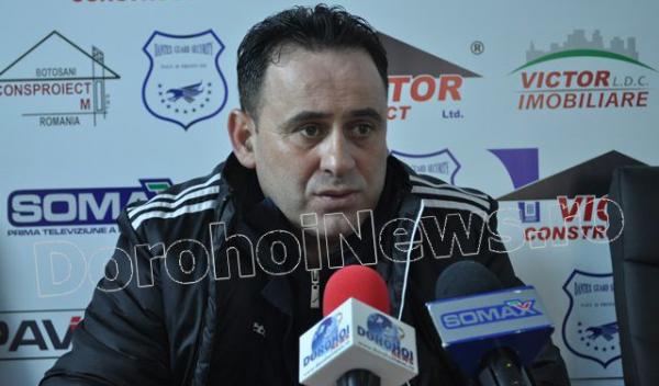 Viorel Ion, antrenor Gloria Buzau (FCM Dorohoi - Gloria Buzau)