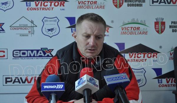 Vespazian Colban, antrenor FCM Dorohoi (FCM Dorohoi - Gloria Buzau)