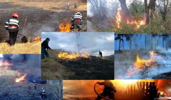 Anunt Primaria Hiliseu - Incendiu Vegetatie