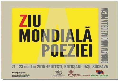 Ziua Mondiala a Poeziei - Ipotesti 2015