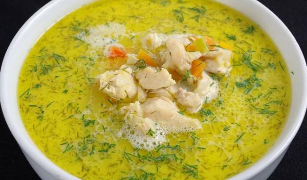 ciorba de pui ala grec