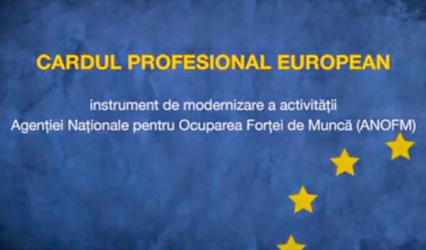 Cardul Profesional European