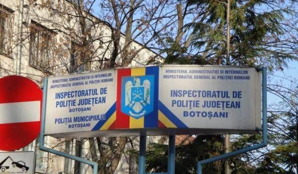 Precizările Inspectoratulului de Poliție Județean Botoșani, în urma informațiilor apărute în mass – 
