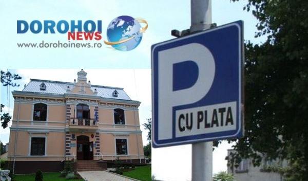 Primaria Dorohoi - parcare cu plata