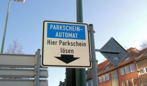 automate de parcare în Germania
