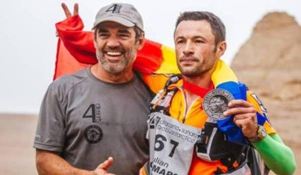 Pompierul maratonist Iulian Rotariu