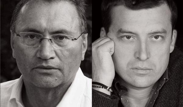Afis_Poeti-in-dialog_Dinu-Flamand+Andrei-Novac