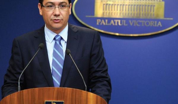 Primul ministru Victor Ponta