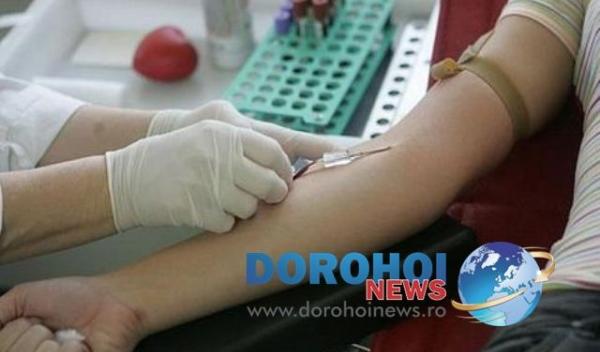 Campanie de donare de sange la Spitalul Municipal Dorohoi