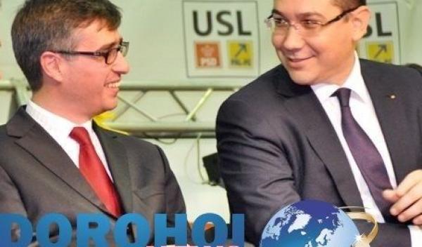 Andrei Dolineaschi si Victor Ponta