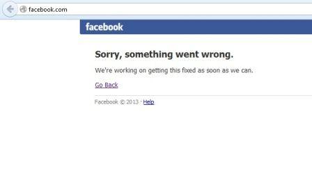 Facebook inaccesibil